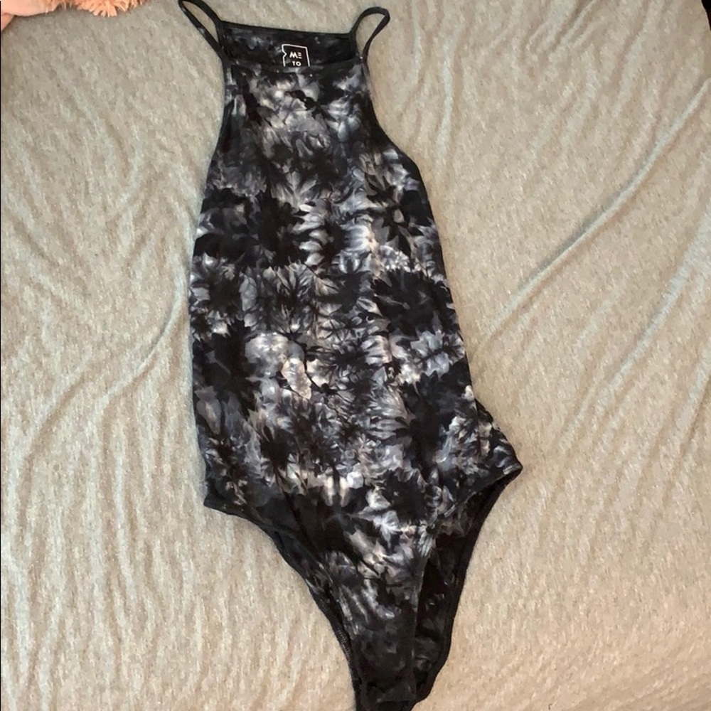 Tie dye body suit